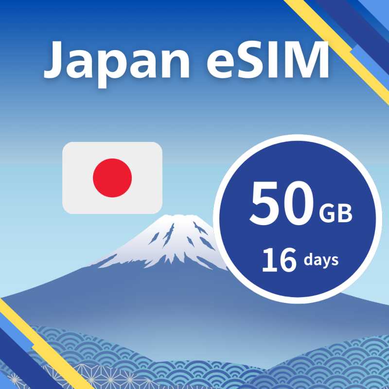 eSIM 50GB / 16 days