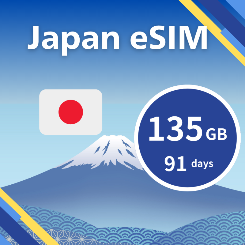 eSIM 135GB / 91 days