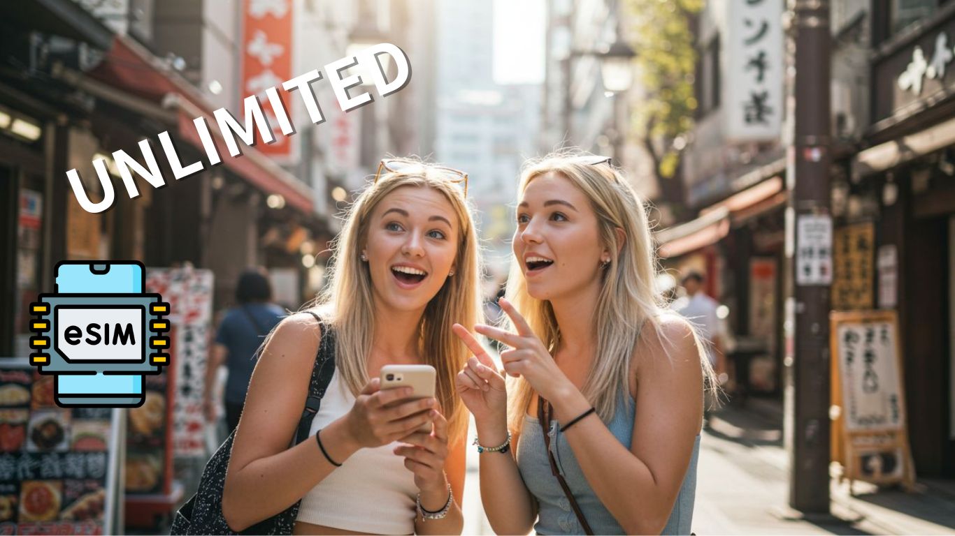 Compare Unlimited eSIM Services for Japan: Best Options for Staying Connected